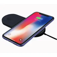 Dual Fast Wireless Charging Stand Station For Iphone, Apple Watch (series 1 - 4), Airpods & Other Qi-enabled Smart Devices