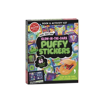 Make Your Own: Glow-in-the-dark Puffy Stickers
