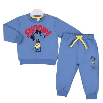 Snoopy Style Boys Casual Set