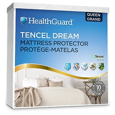 Tencel Dream Tencel Jacquard Waterproof Mattress Protector Queen