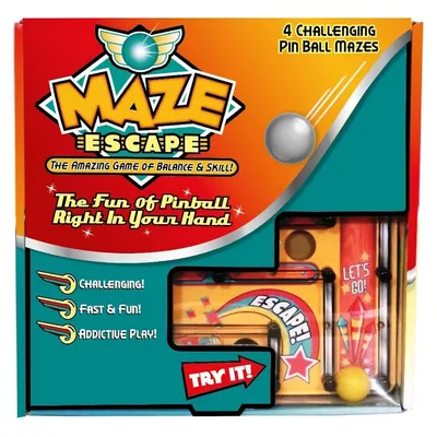 Maze Escape: 4 Challenging Pin Ball Mazes