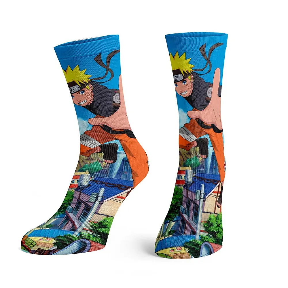 Naruto Hidden Leaf Village Crew Socks