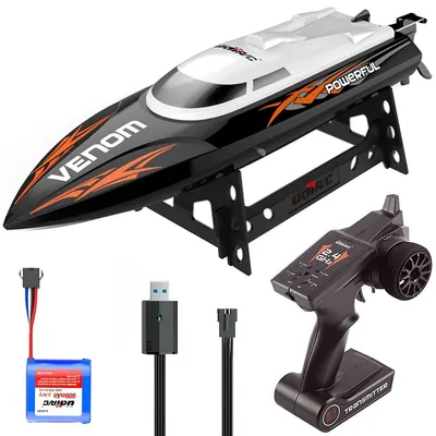 Rc High Speed Boat Toys, Remote Control Up To 25km/h, Water Cooling System, Self-righting For Pool/lake/outdoor