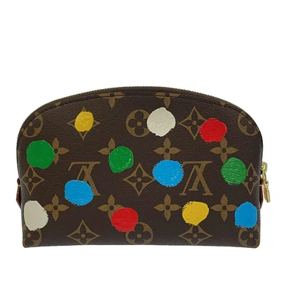 Pre-loved X Yk Infinity Dots Monogram Cosmetic Pouch