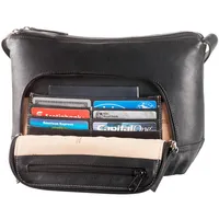 CHEYENNE Double Top Zippered Organizer Handbag (CH 1182)