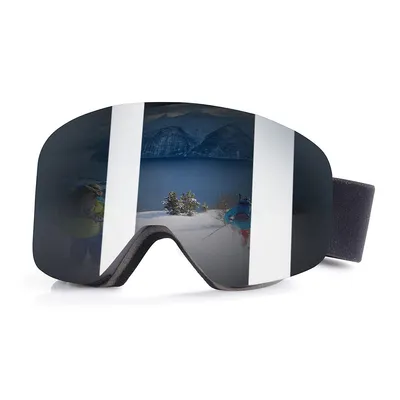 Magnetic Ski Snow Goggles, Uv Protection And Otg Design