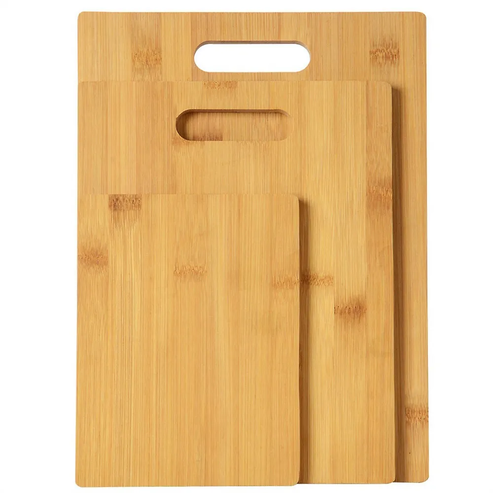 2pc Acacia Wood Nonslip Cutting Board Set - Made By Design