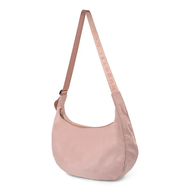 Bugatti BRERA - HOBO BAG WITH BACKSIDE ZIP POCKET - OFF WHITE