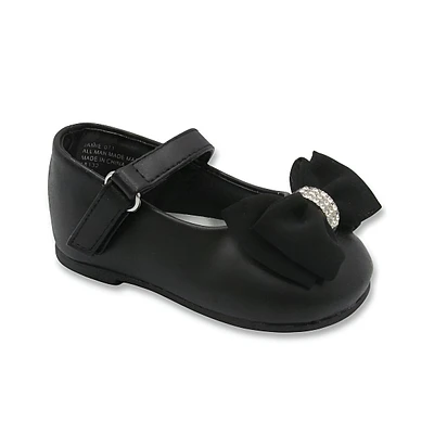Baby Britt's Girls Formal Shoes - Classic Leatherette Ballerina Flats For All Occasions