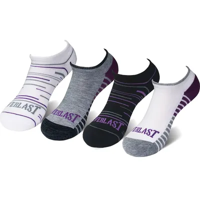 Everlast Women Noshow Socks 8-pack