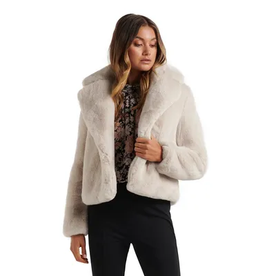 Alicia Faux Fur Coat