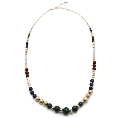 Gold Plated Beaded Necklace