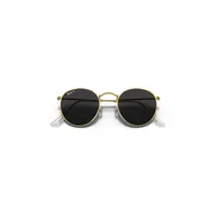 Round Metal Polarized Sunglasses