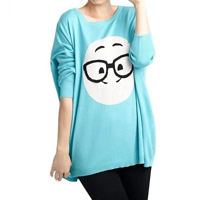 Geek Chic Emoji Pullover