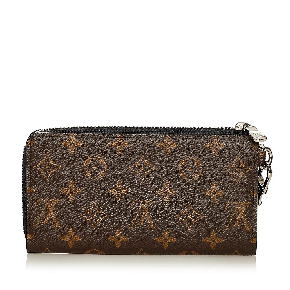 Louis Vuitton 2021 Pre-owned Macassar Zippy Dragonne Wallet - Brown