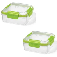 Set Of 2 Easylunch Double Sandwich Containers, 946ml Capacity