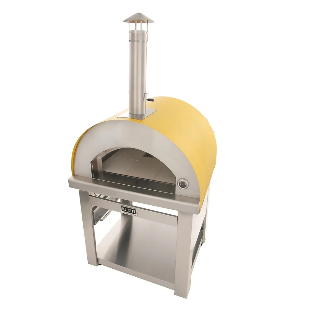 Kucht Professional Outdoor Wood Fired Gas Pizza Oven Red | Southcentre Mall