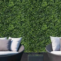 12 Pcs 20''x20'' Artificial Boxwood Plant Wall Panel Hedge Privacy Fence