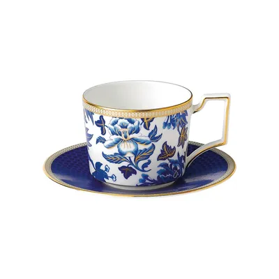 Hibiscus Teacup Set