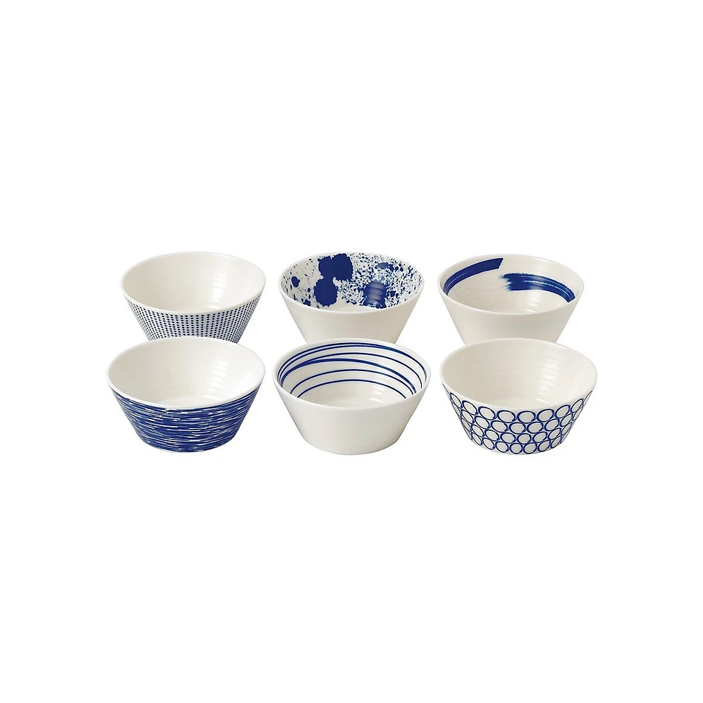 Pacific Tapas Bowls Mixed Set of 6