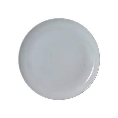 Assiette plate en porcelaine Olio Celadon