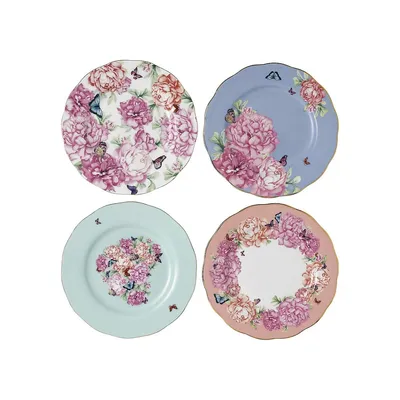 Assiettes décoratives en porcelaine tendre Miranda Kerr Friendship, quatre pièces