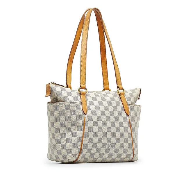 LOUIS VUITTON Damier Azur Canvas Totally PM Shoulder Bag