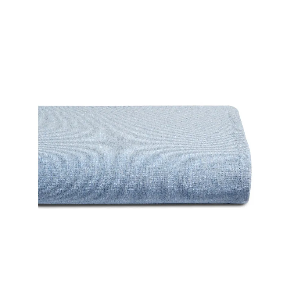 Jersey Cotton Modern Harrison Flat Sheet