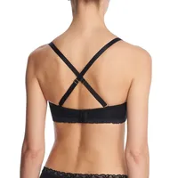 Women's Pure Luxe Strapless Contour Underwire Bra With Removable Straps