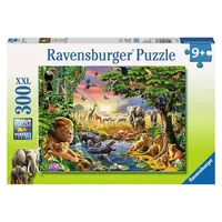 Evening At The Waterhole - 300 Piece Puzzle