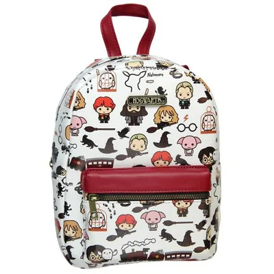 Harry Potter Chibi Characters Symbols Mini Backpack