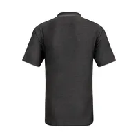 Men's Short Sleeve Henley Polo Shirt With Contrast-trim