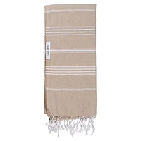 Serviette de plage classique en coton turc