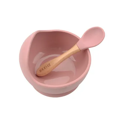 Kushies Baby US, SiliScoop, Silicone Bowl & Spoon Set