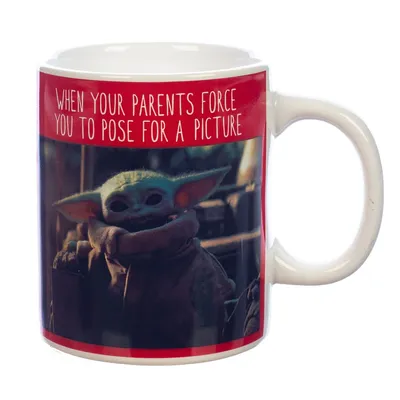 The Child The Mandalorian Funny Photo Meme Ceramic Mug
