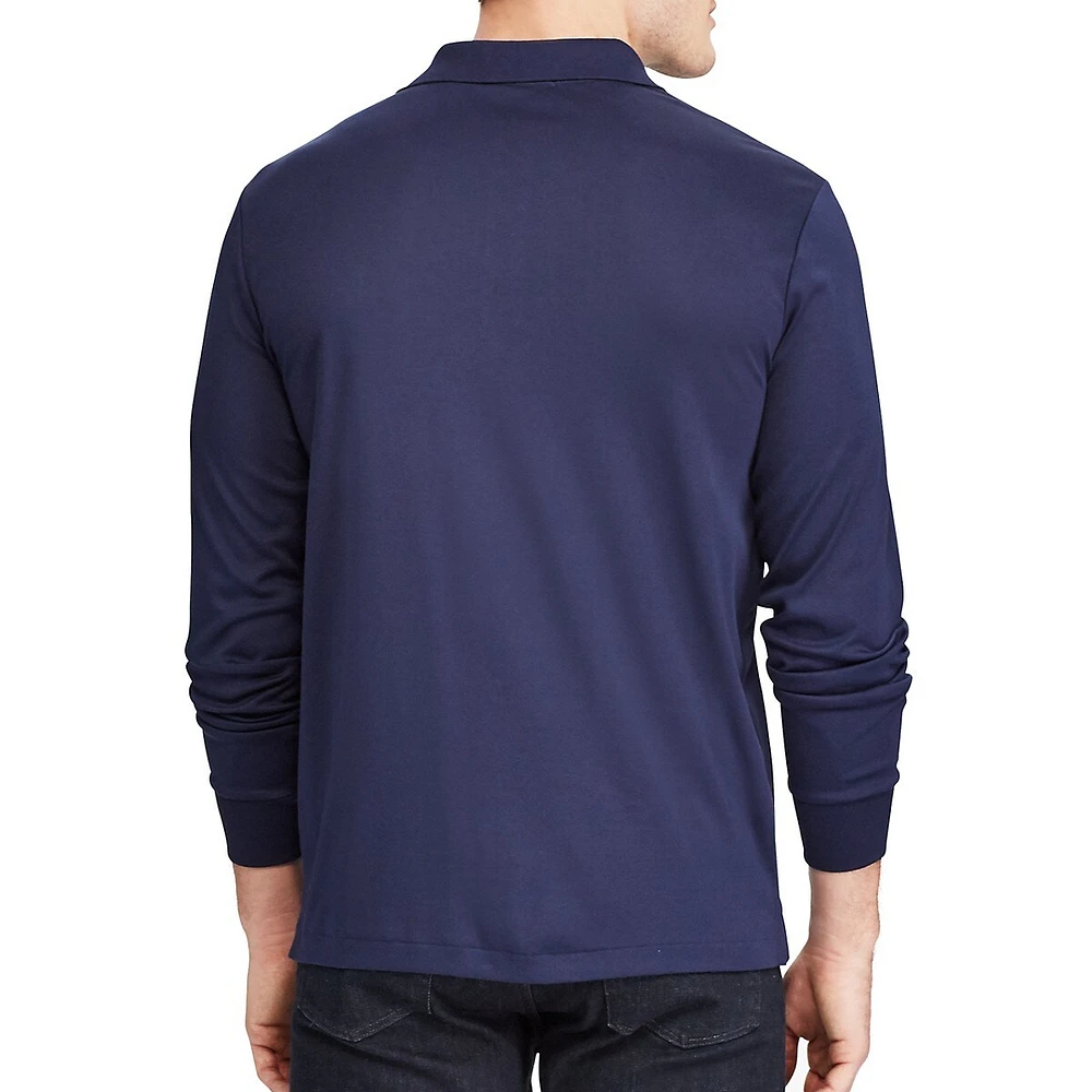 Classic Fit Soft Cotton Polo Shirt