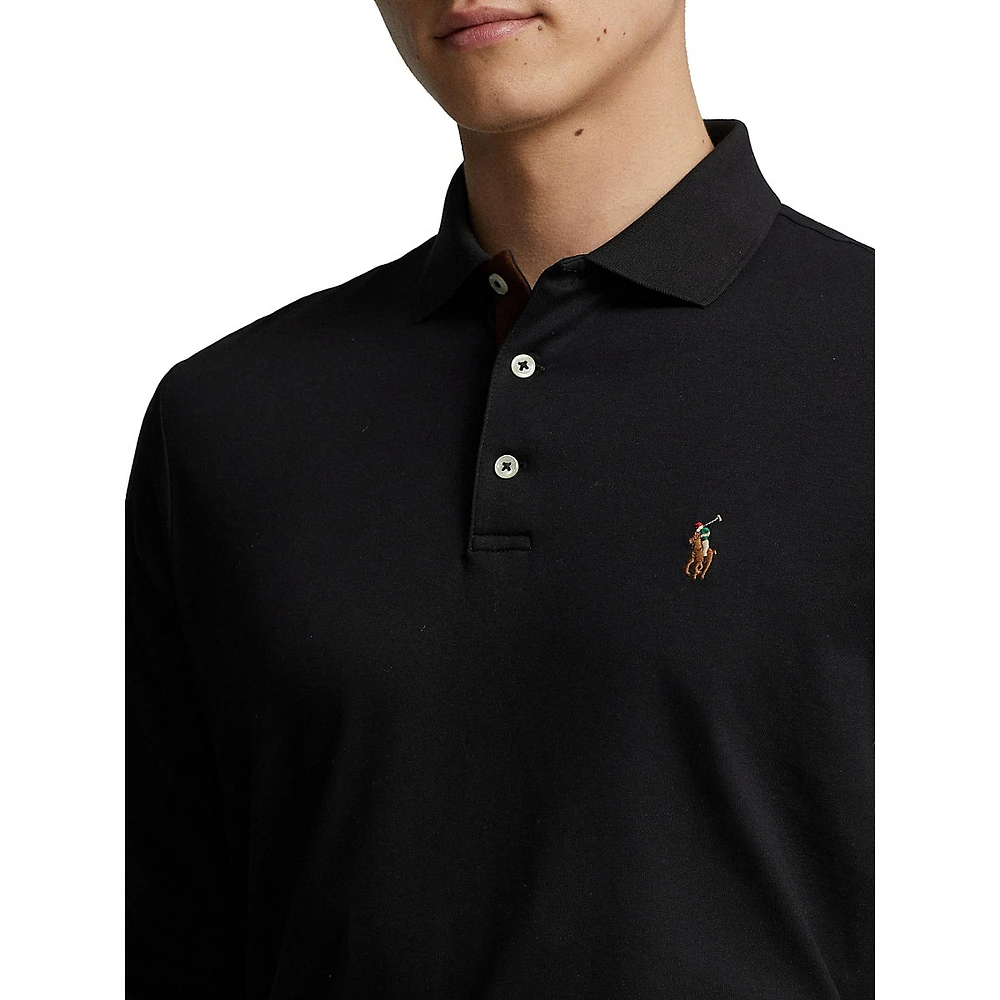 Classic Fit Soft Cotton Polo Shirt