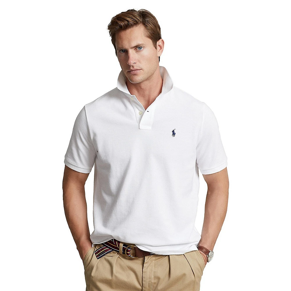 Classic-Fit Mesh Polo