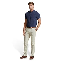 Custom Slim Fit Mesh Polo