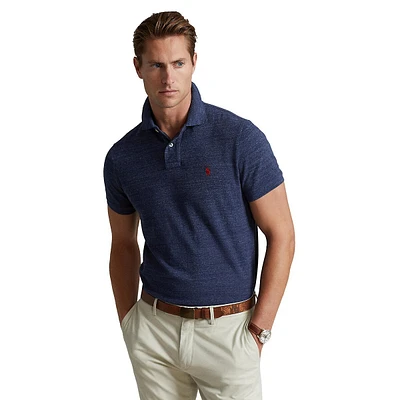 Custom Slim Fit Mesh Polo
