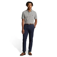 Custom Slim Fit Mesh Polo