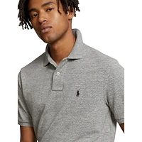 Custom Slim Fit Mesh Polo