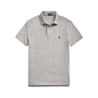 Custom Slim Fit Mesh Polo