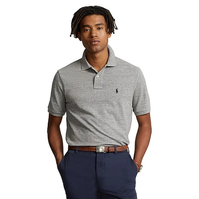 Custom Slim Fit Mesh Polo