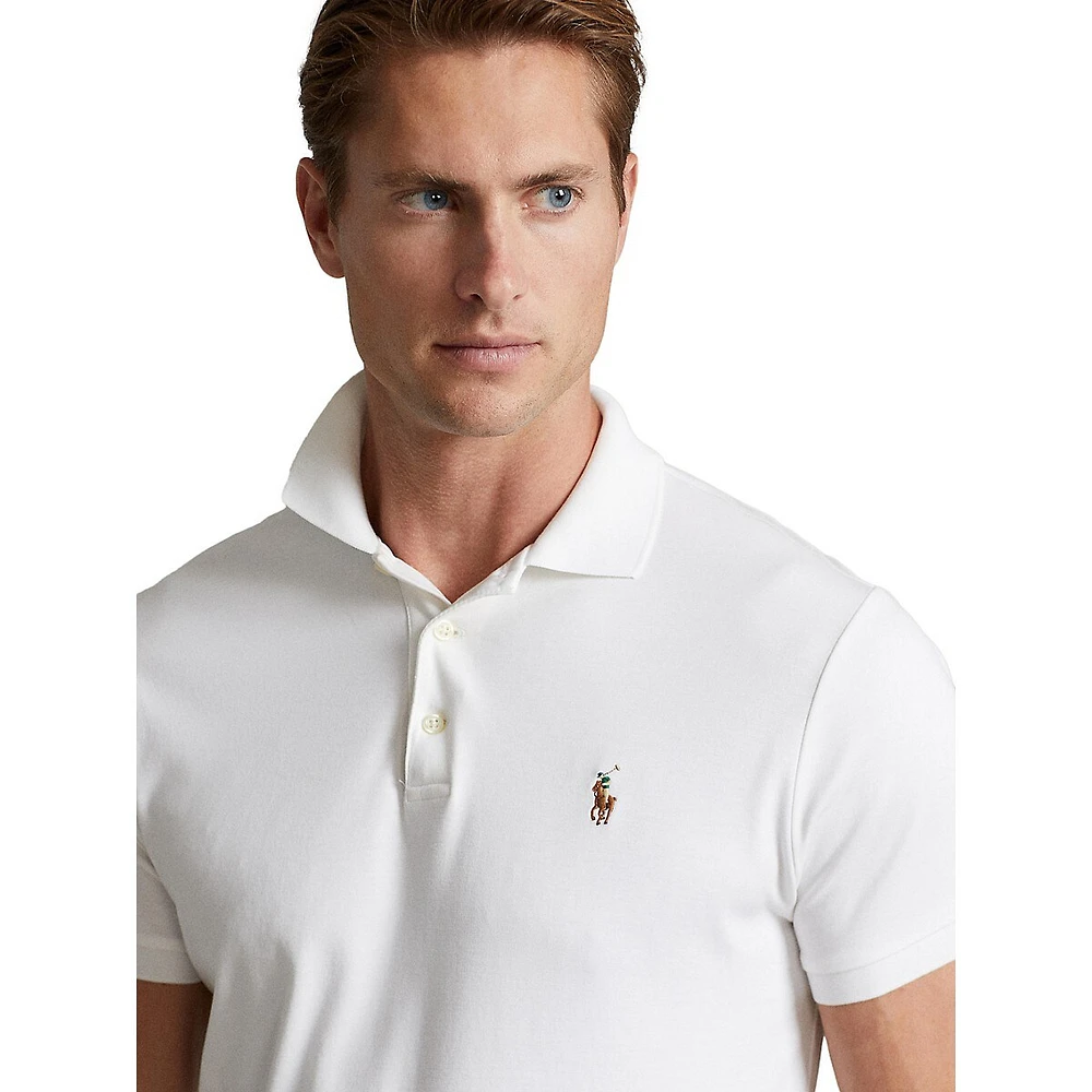 Classic-Fit Soft Cotton Polo