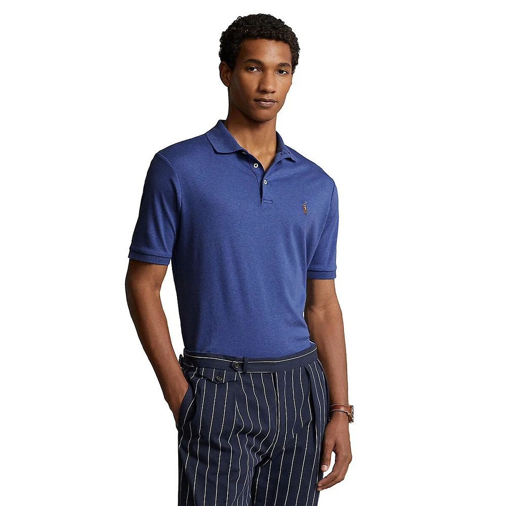 Classic-Fit Soft Cotton Polo