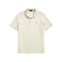 Polo en coton doux de coupe classique