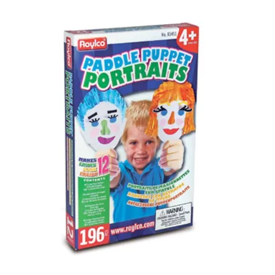 Paddle Puppet Portraits