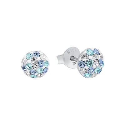 Ear Studs For Girls, Silver 925