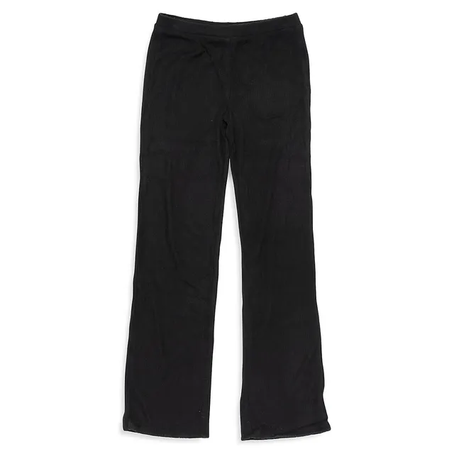 Love Fire Girl's Ribbed Flare Pants